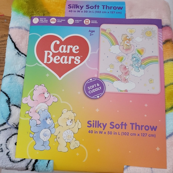 Care Bears Other - Care Bears Silky Soft Throw Blanket